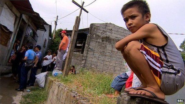 Police say this slum near Manila has been overrun by sextortion gangs