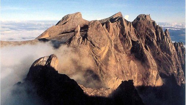 This undated photo shows Mount Kinabalu, in East Malaysia's state of Sabah