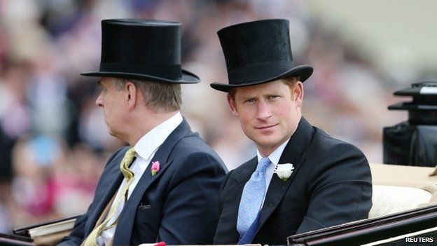Duke of York and Prince Harry