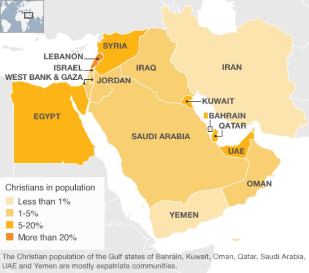 Guide: Christians in the Middle East - BBC News