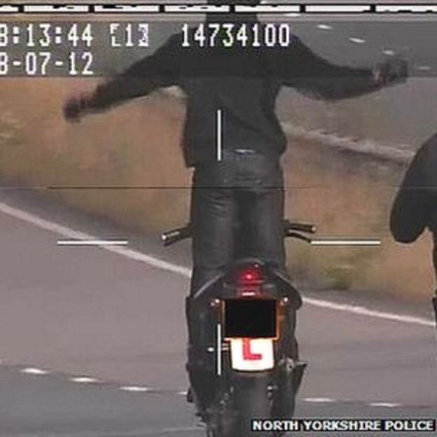 Leeds Moped Rider Banned From Driving For Stunt Bbc News 6837