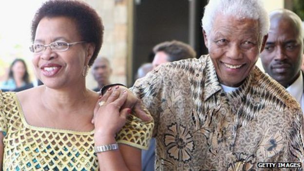 How many times was Nelson Mandela married?