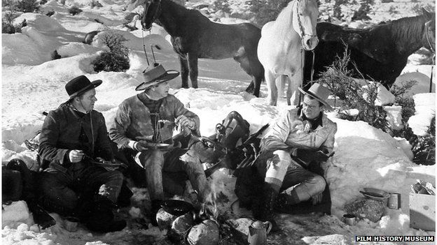 Still from The Oregon Trail