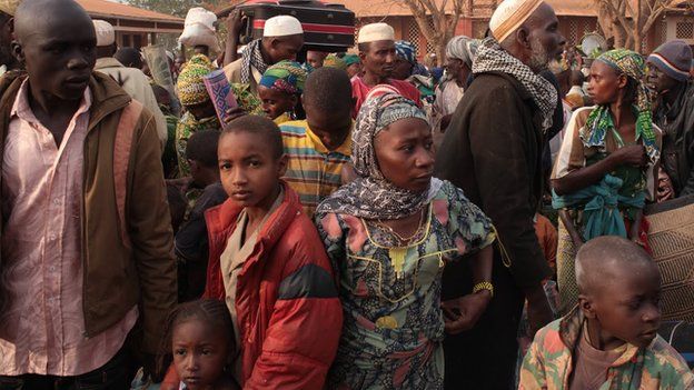 Мусульмане в ЦАР хотят присоединиться к колонне, направляющейся в Камерун