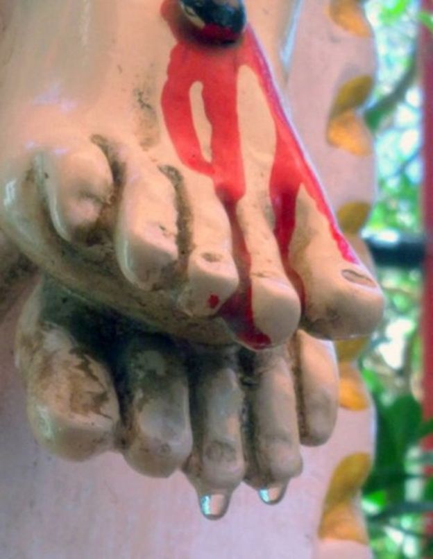 Image result for jesus statue feet