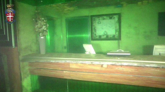 Costa Concordia: Police video shows inside wrecked ship - BBC News Costa Concordia: Police video shows inside wrecked ship - BBC News