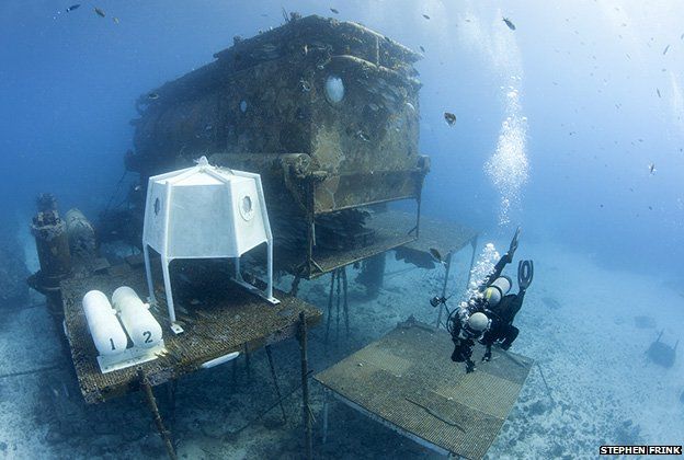 Aquarius undersea lab