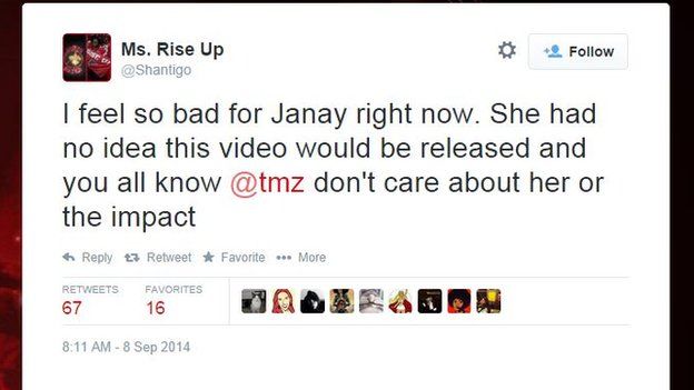 Твит от мисс Rise Up, выражающая сочувствие Дженэй Палмер
