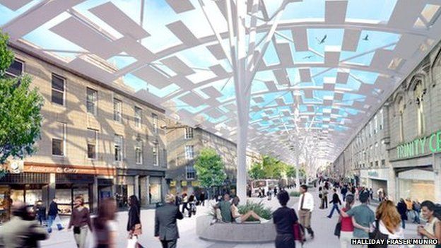 Aberdeen inspired christmas market picture