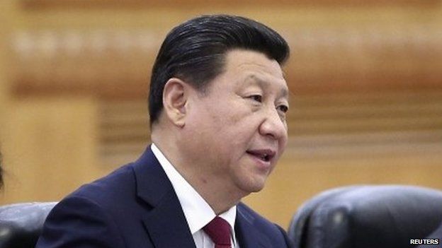 Xi Jinping in Beijing on 26 September