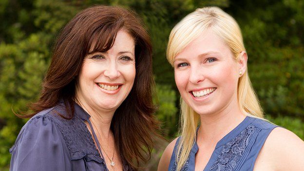 Fiona Anson (left) and Alli Baker