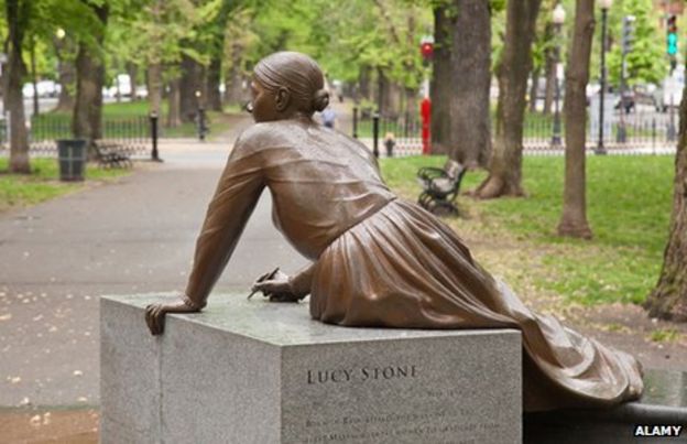 Lucy Stone in the Boston Women's Memorial