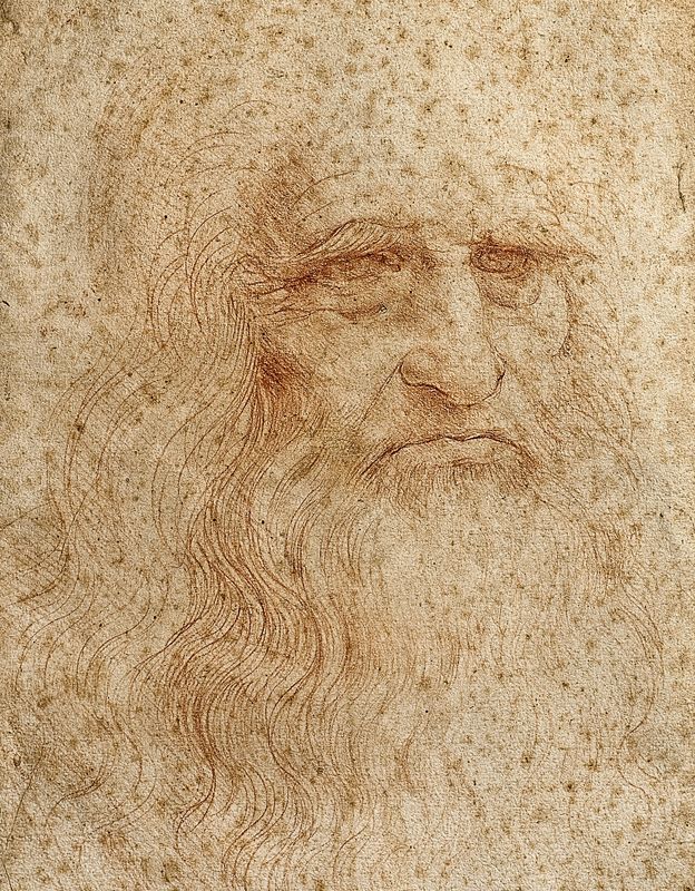 Леонардо да Винчи Автопортрет