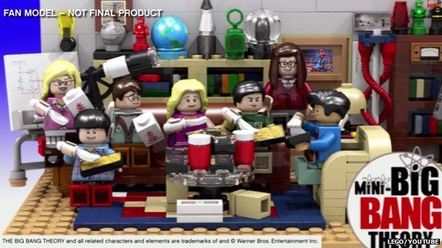 big bang theory lego uk