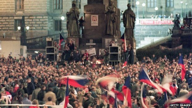 Image result for revolution in czechoslovakia