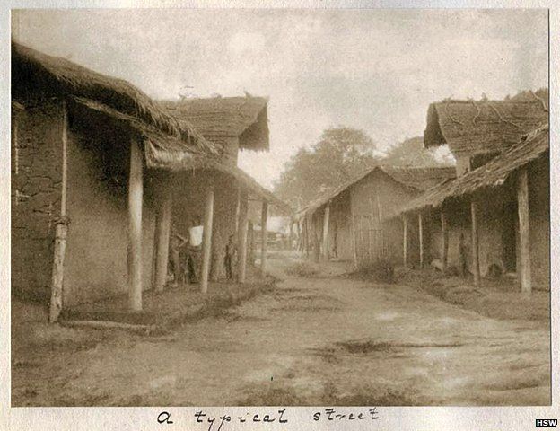 Улица в Бенине / ныне Нигерии