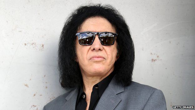 Gene Simmons From Kiss I Live To Make More Money Bbc News