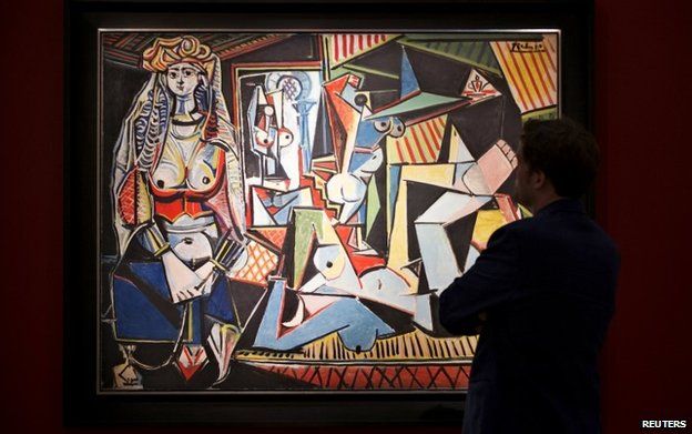Picasso painting The Women of Algiers