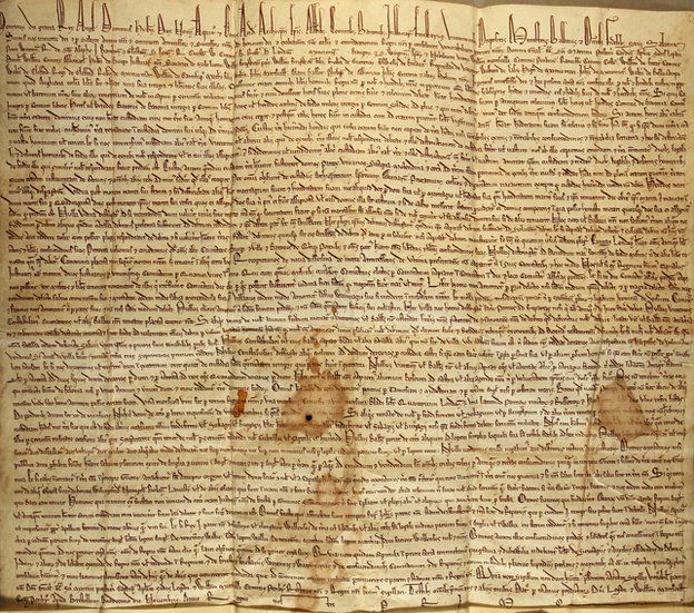 Magna Carta copy on show at Durham Palace Green Library - BBC News