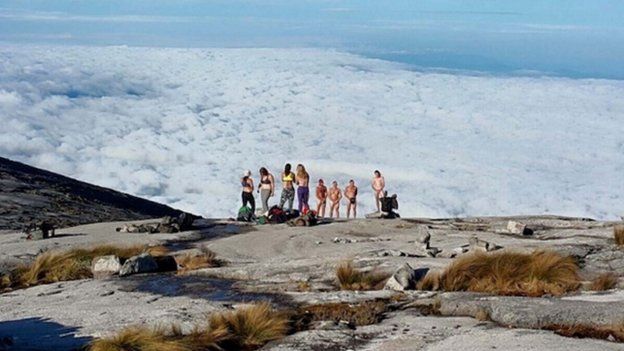 Arrested Mount Kinabalu Nudist Admits Stupidity Bbc News - 