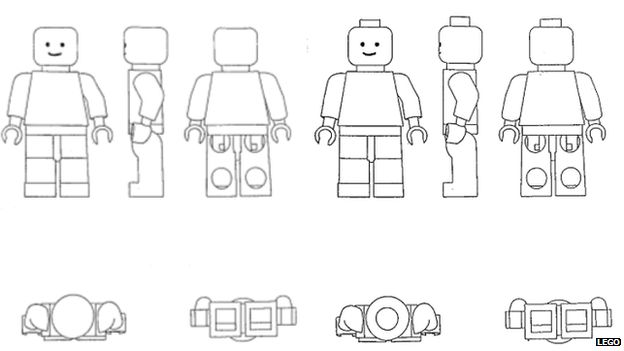 Diagram of Lego figures