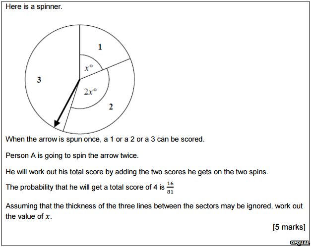 Hardest math question