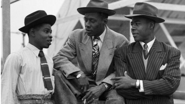 The Empire Windrush arrived at Tilbury Docks, Essex, on 22 June 1948