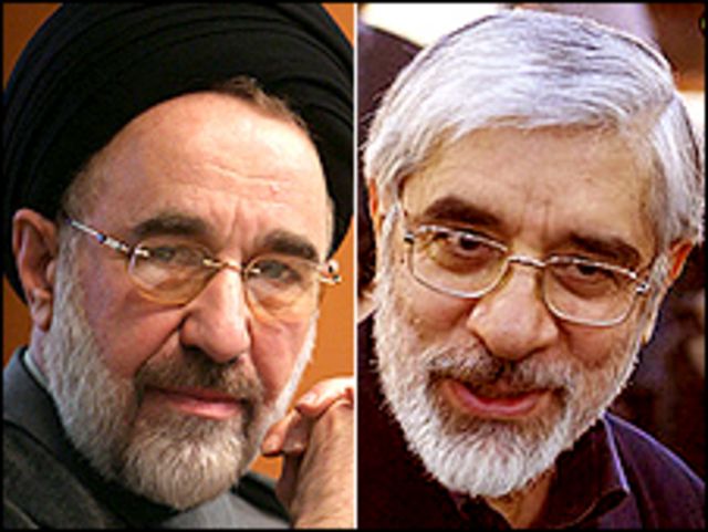 میر حسین موسوی و محمد خاتمی