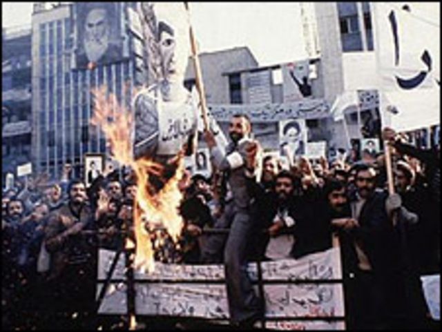 متظاهرون ايرانيون