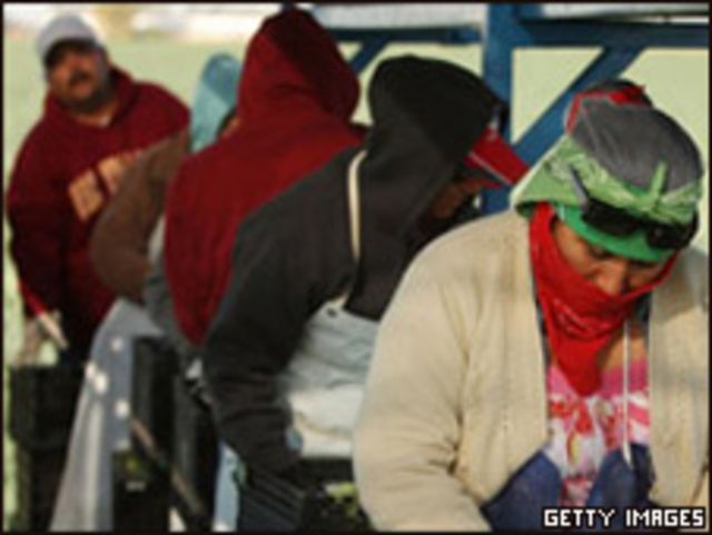 Trabajadores mexicanos en EE.UU.