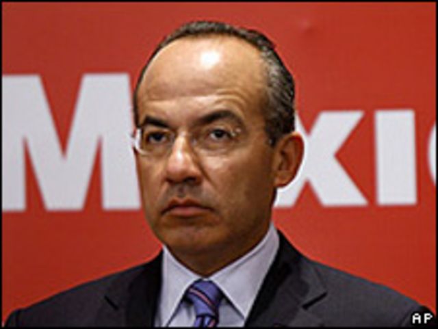 Felipe Calderón, presidente de México
