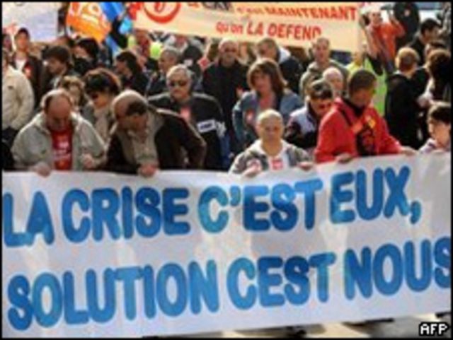 Huelga en Francia