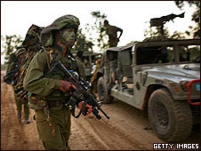 Soldado israelí en Gaza (foto de archivo)