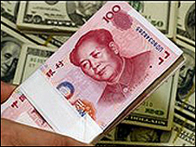 Yuan y dólar