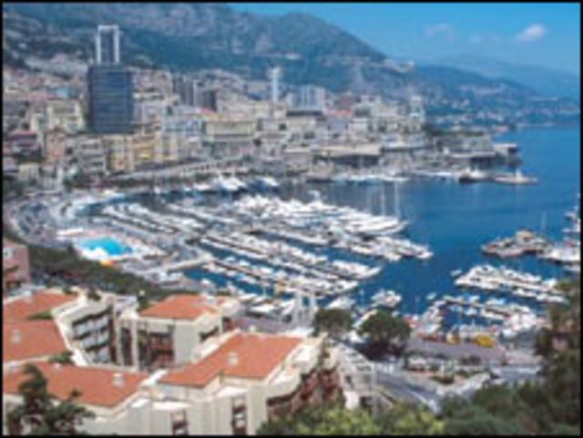 Vista panorámica de Mónaco