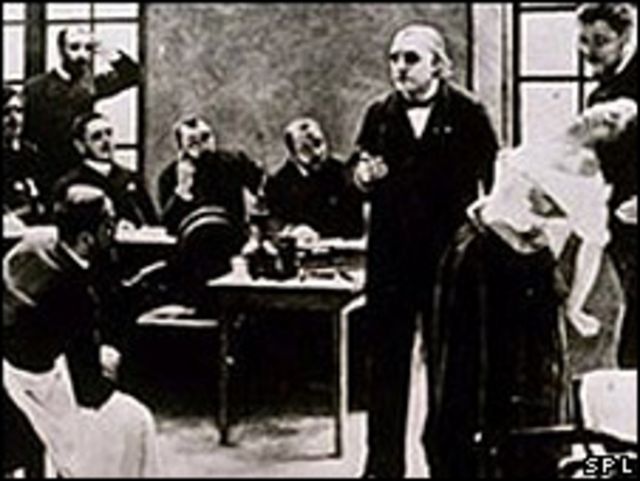 Demostración de la "histeria"