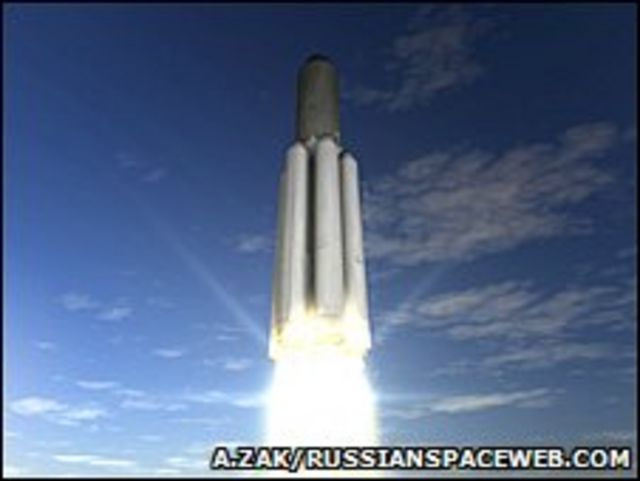 Lanzamiento de un cohete Angara-7 (Anatoly Zak/Russianspaceweb.com)