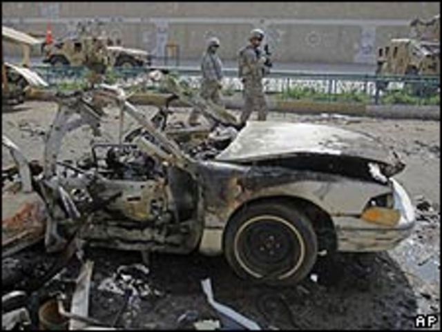 Coche bomba en Bagadad