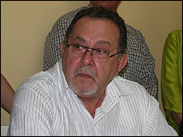 Líder opositor Héctor Palacios