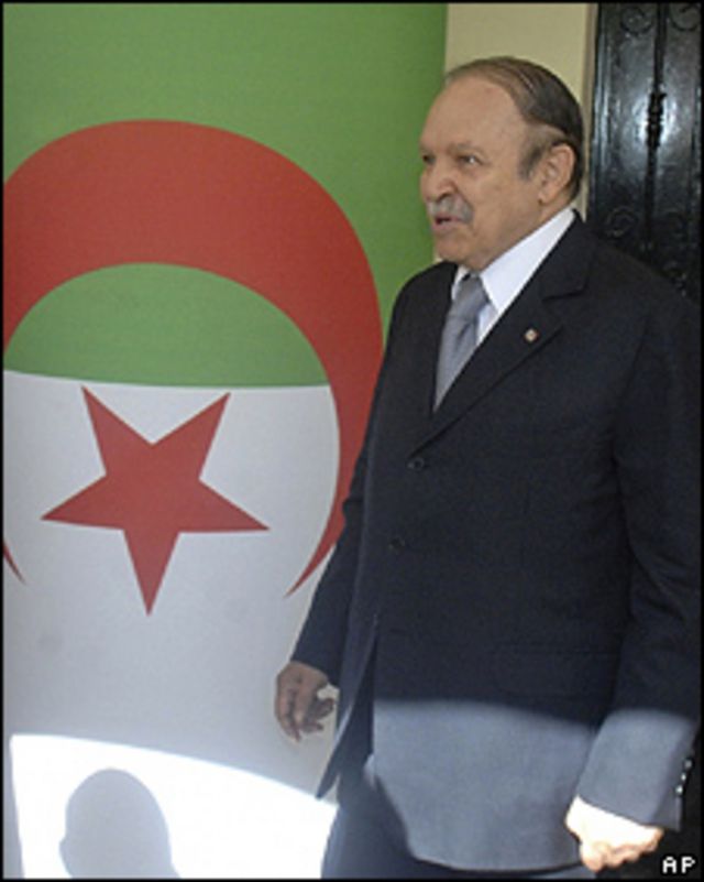 Abdelaziz Bouteflika, presidente de Argelia