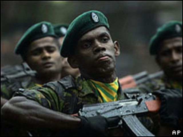 Policías en Sri Lanka (Foto: Archivo)
