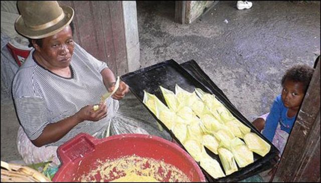 Mujer afroboliviana