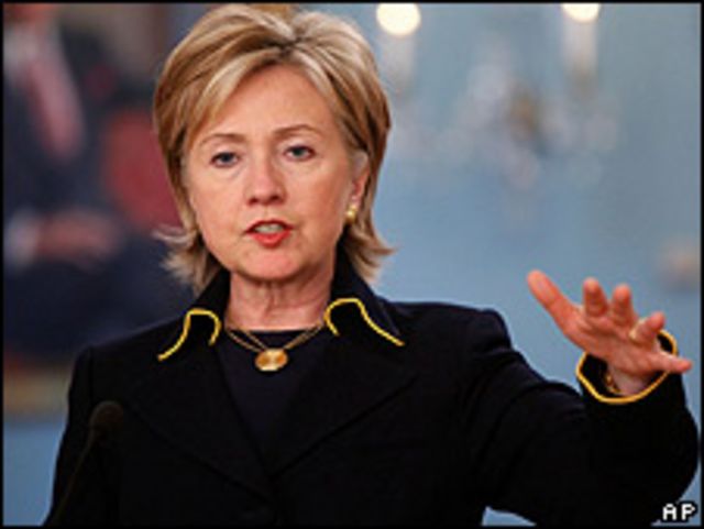 Hillary Clinton, secretaria de Estado de EE.UU.