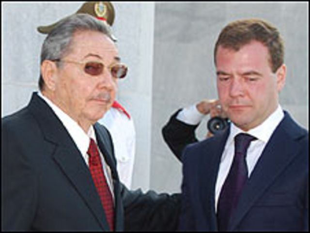 Raúl Castro y Dmitry Medvedev (Foto: Raquel Pérez)