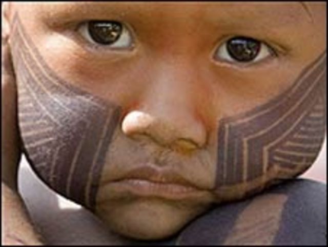 Niño indígena