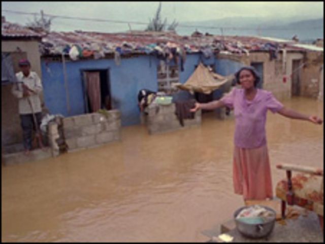 Inundaciones en Haití