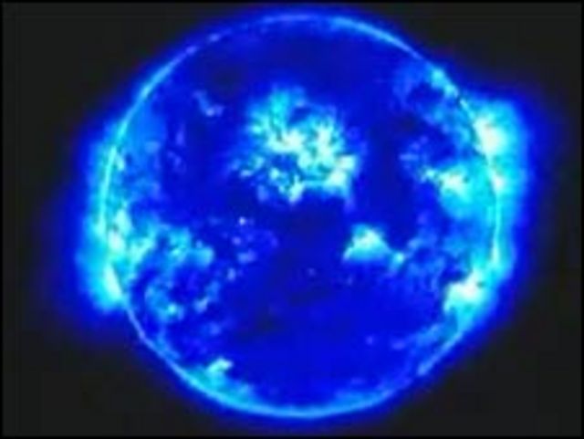 Planeta con su sol