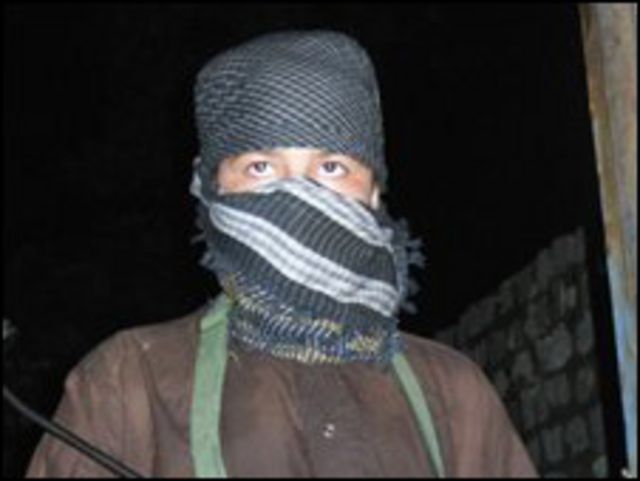 Militante del Talibán en Pakistán