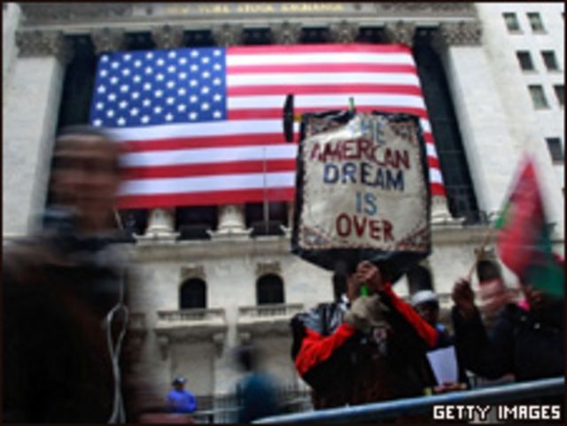 Protesta en Wall Street