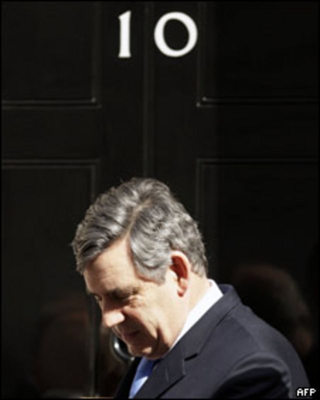Gordon Brown, primer ministro británico